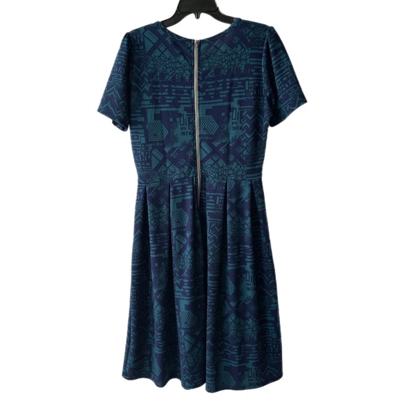NWT LuLaRoe Amelia Dress Fun Pattern Women’s Size L - Picture 5 of 11